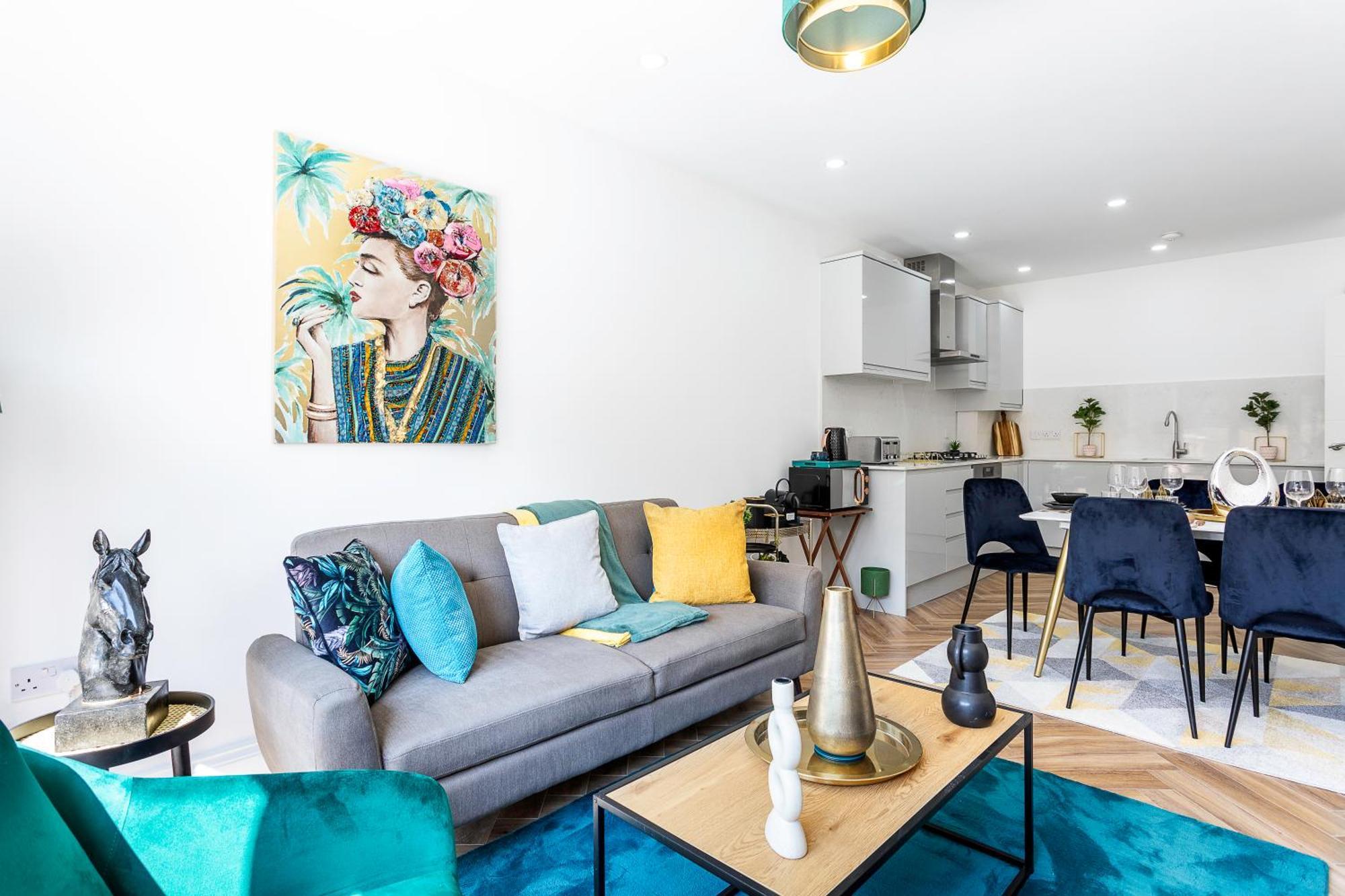 Majestic Lux 5bed 2bath Free Parking Garden Londres