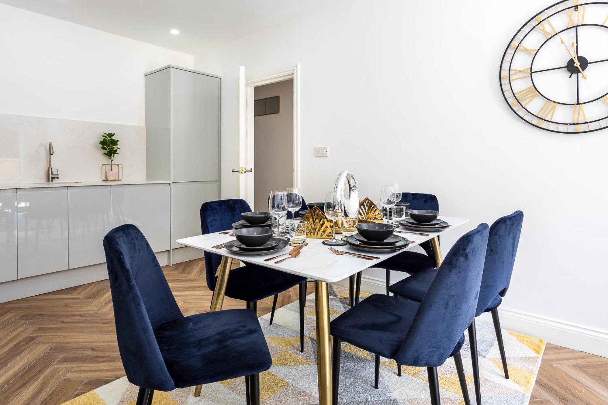 Apartment Majestic Lux 5bed 2bath Free Parking Garden London